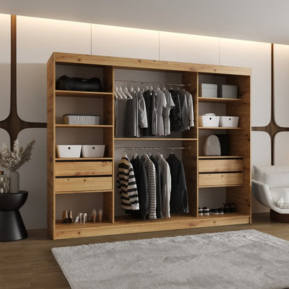 Ultra Sliding Door Wardrobe 250cm