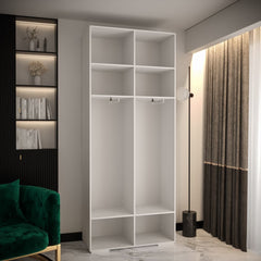 Manhattan I Hinged Door Wardrobe 100cm