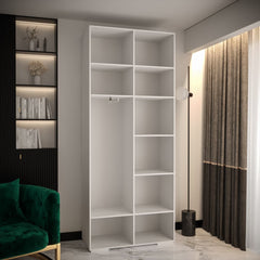 Manhattan III Hinged Door Wardrobe 100cm