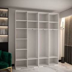 Manhattan II Hinged Door Wardrobe 200cm