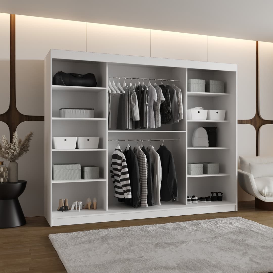 Ultra Sliding Door Wardrobe 250cm