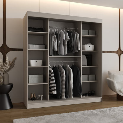Lucy Sliding Door Wardrobe 180cm