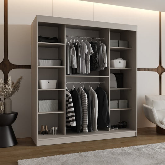 Lucy Sliding Door Wardrobe 180cm