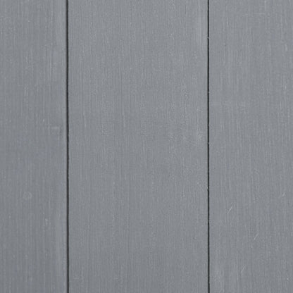 Outsunny 139 x 75 Fir Wood Garden Shed, with Asphalt Roof - Grey