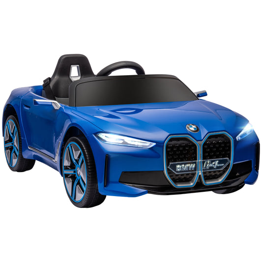 HOMCOM BMW i4 Licensed 12V Kids Electric Ride-On Car