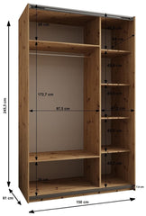 Trosa III Sliding Door Wardrobe 150cm