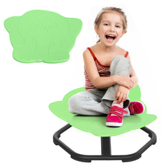 AIYAPLAY Elephant-Shaped Spinning Chair for Autism, 3-6 Years, Green