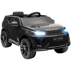 AIYAPLAY Licensed Land Rover Discovery Sport, 12V Kids Ride on Car w/ Remote Control, Lights, Music, Horn, for 3-6 Years, Black