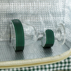 Outsunny Two-Person Picnic Set, with Wicker Basket