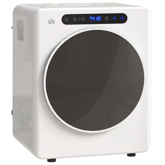 HOMCOM 4kg Compact 40-60√¢‚Äû∆í Tumble Dryer - White