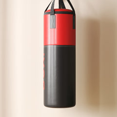 SPORTNOW Unfilled Punching Bag Set with Boxing Bag Bracket, Boxing Gloves, Hand Wraps and 360√Ç¬∞ Swivel Hook