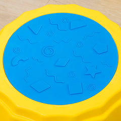 Outsunny Eight-Piece Kids Stepping Stones, with Non-Slip Surface & Bottom, for Toddlers - Multicoloured