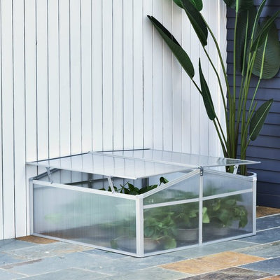 100L X 100W Cm 100cm PC Board Greenhouse - Transparent