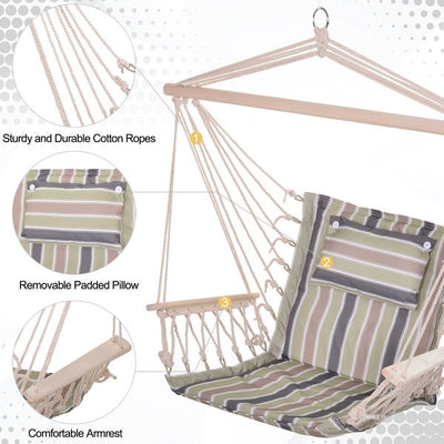 100x106cm Hanging Hammock Chair - Multi Color