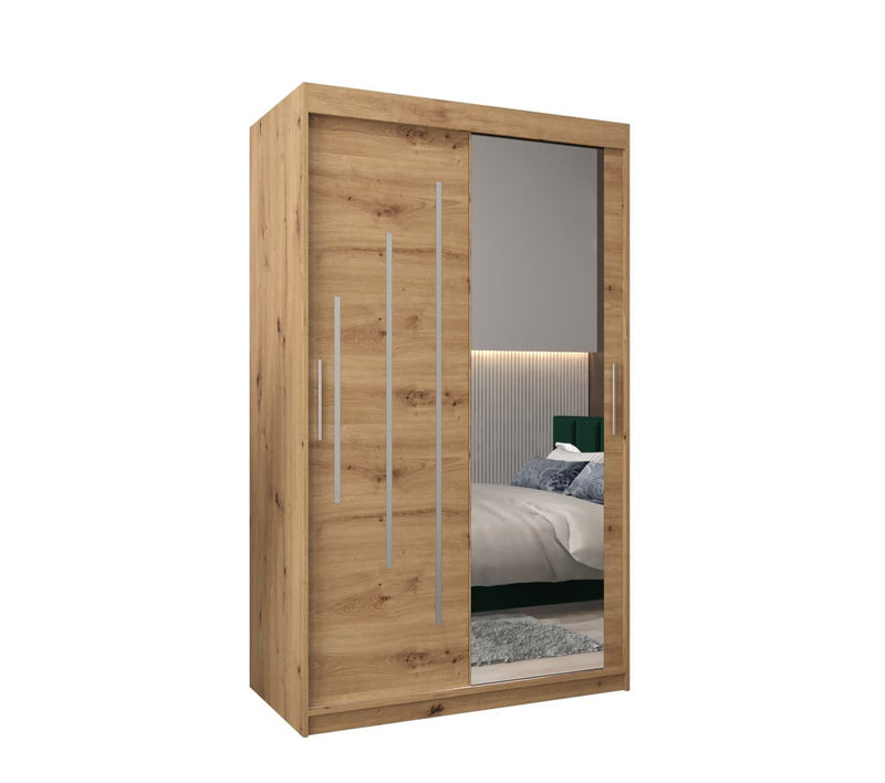 York II Sliding Door Wardrobe 120cm