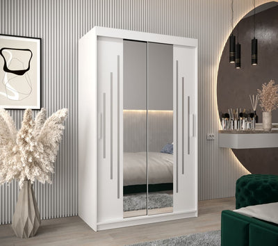 York I Sliding Door Wardrobe 120cm