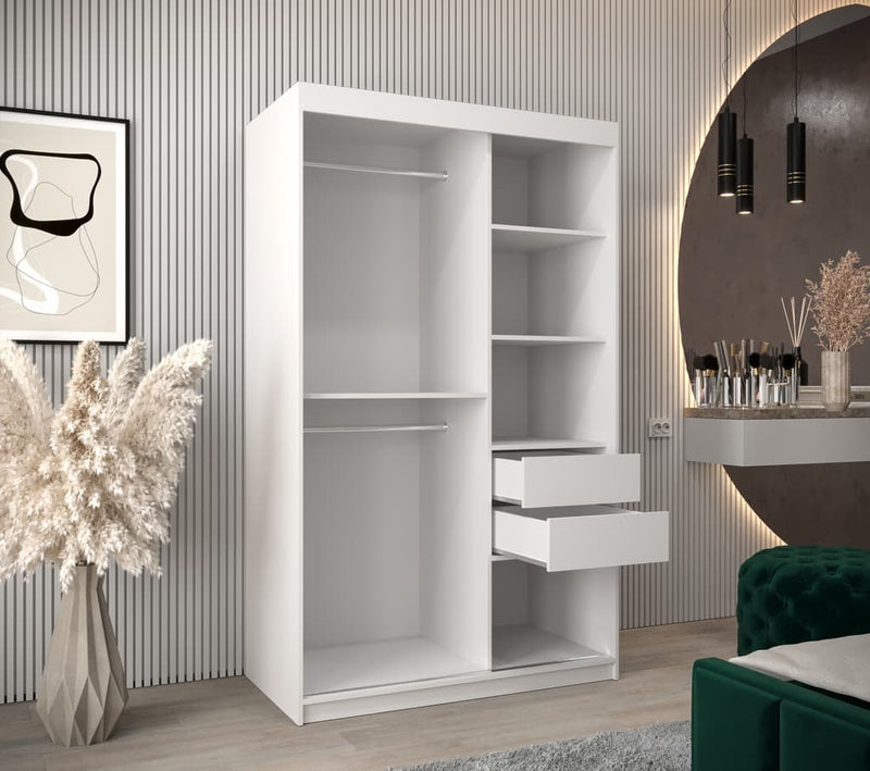 Boliwia Sliding Door Wardrobe 120cm