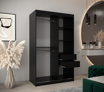 Roma I Sliding Door Wardrobe 120cm