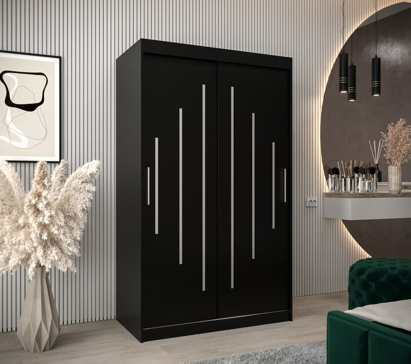 York Sliding Door Wardrobe 120cm