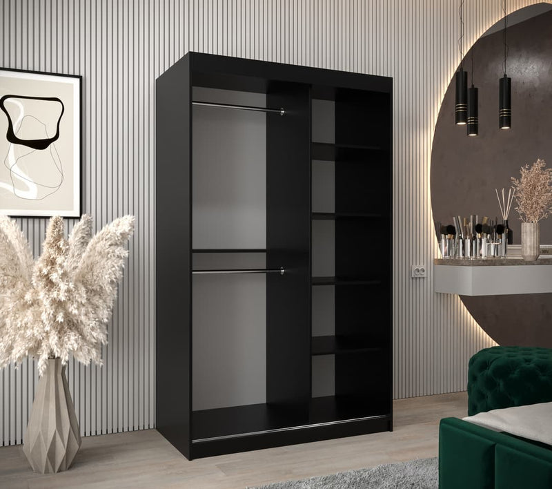 Roma II Sliding Door Wardrobe 120cm