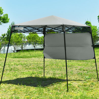 1.8M x 1.8M Pop Up Gazebo with 1 Side Panel