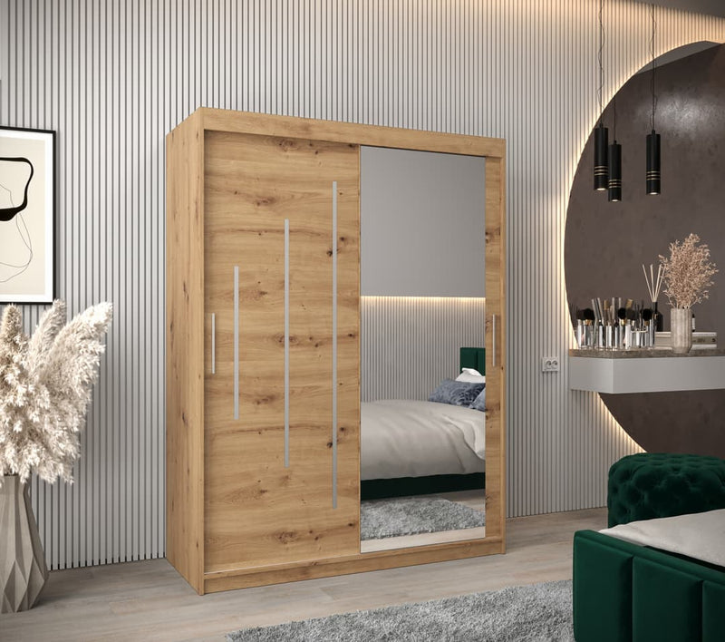 York II Sliding Door Wardrobe 150cm