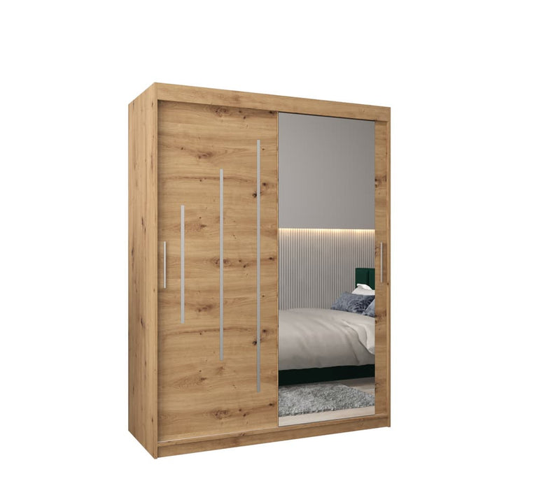 York II Sliding Door Wardrobe 150cm