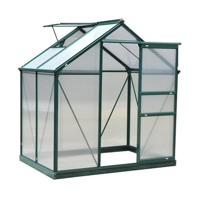 1.9x1.3x2 M Walk-In Mini Greenhouse - Dark Frame