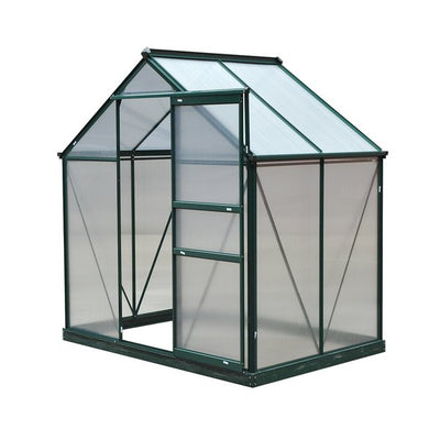 1.9x1.3x2 M Walk-In Mini Greenhouse - Dark Frame