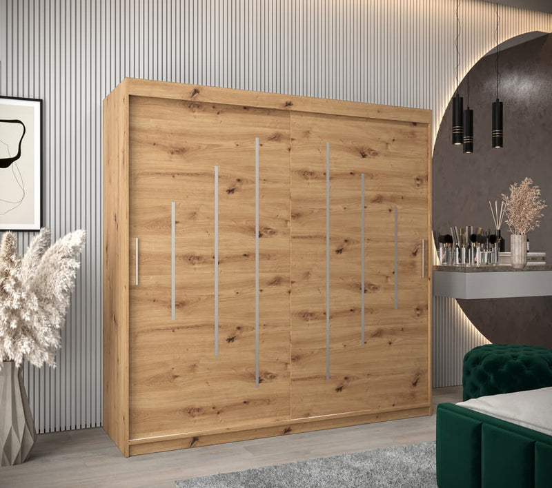 York Sliding Door Wardrobe 200cm