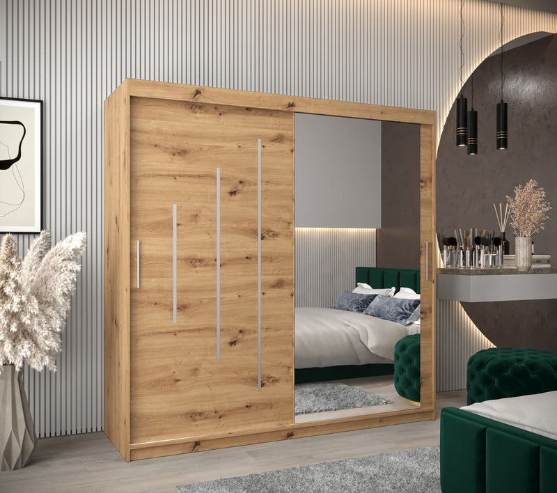 York II Sliding Door Wardrobe 200cm