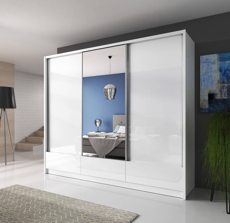 Aria I Sliding Door Wardrobe 254cm