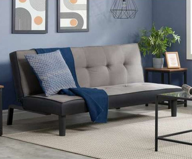 Birlea Aurora Grey Velvet Sofa Bed