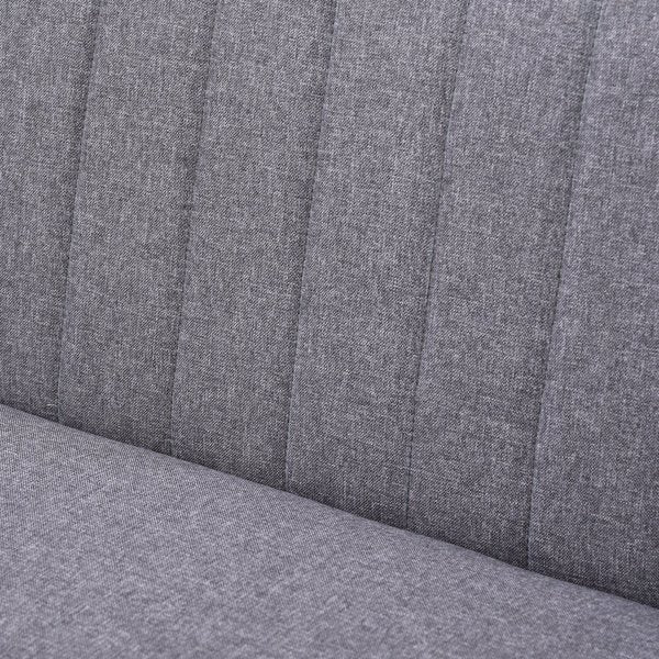 2 Seater Sofa, Linen-Grey