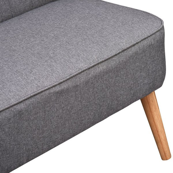 2 Seater Sofa, Linen-Grey