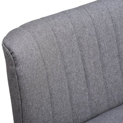 2 Seater Sofa, Linen-Grey