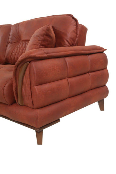 MONACO LUXURY Fabric 3+2 SofaBed - Tan Colour