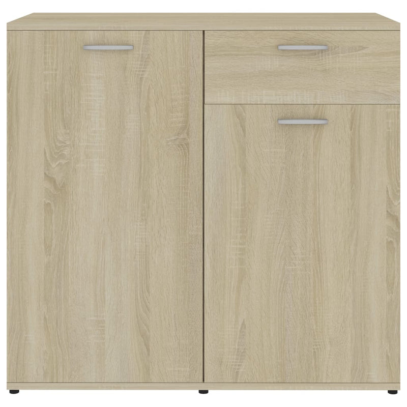 Sideboard Sonoma Oak 160x36x75 cm Engineered Wood