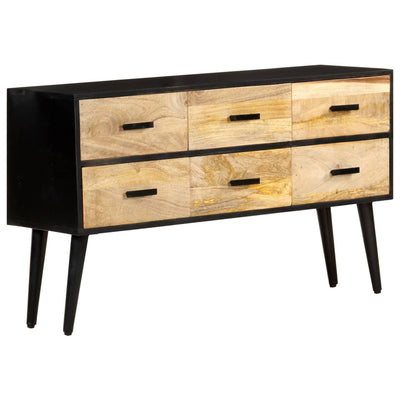 Sideboard 110x33x64 cm Solid Mango Wood