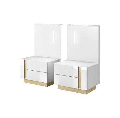 Arco Bedside Cabinets 60cm [Set Of Two]