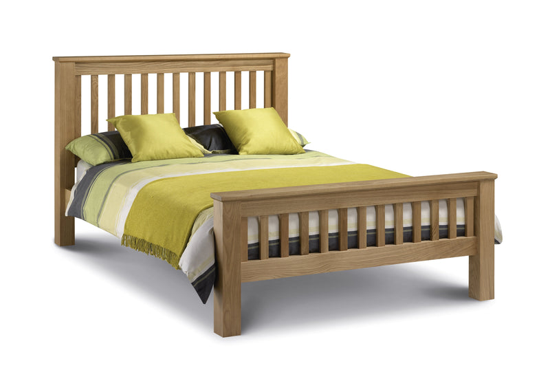 Amsterdam Double Bed High Foot End 135cm