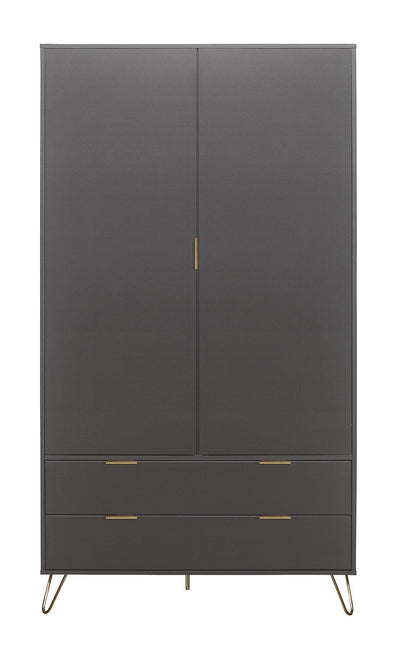 Arlo 2 Door 2 Drawer Wardrobe