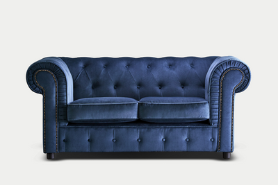 Aspen 2 Seater Velvet Chesterfield Sofa