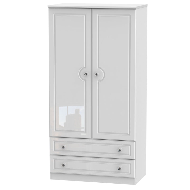 Balmoral 2 Door 2 Drawer 3ft Wardrobe