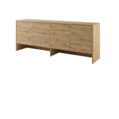 BC-05 Horizontal Wall Bed Concept 120cm With Storage Cabinet