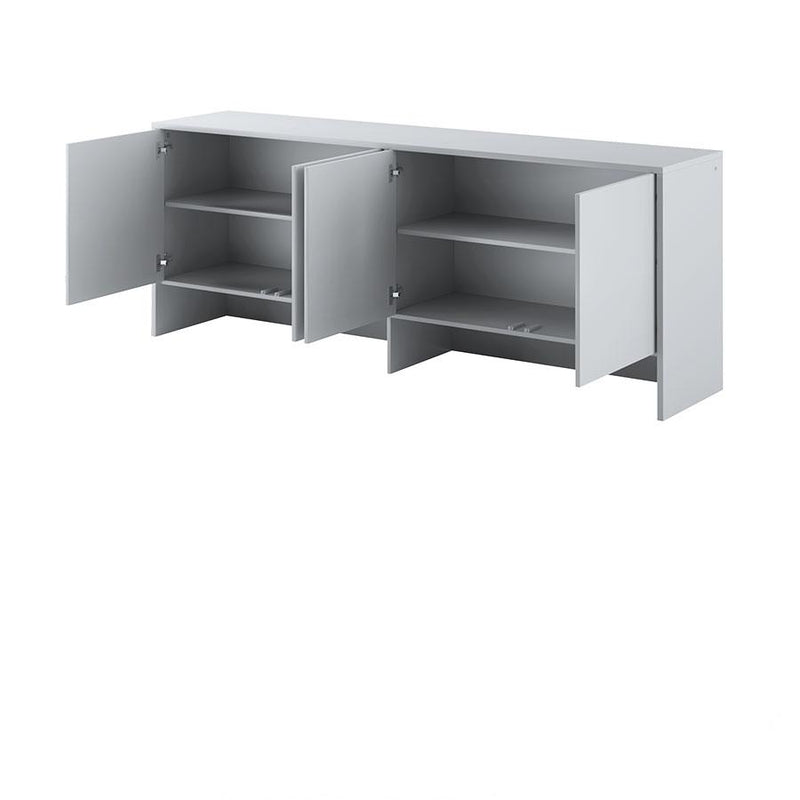 BC-05 Horizontal Wall Bed Concept 120cm With Storage Cabinet