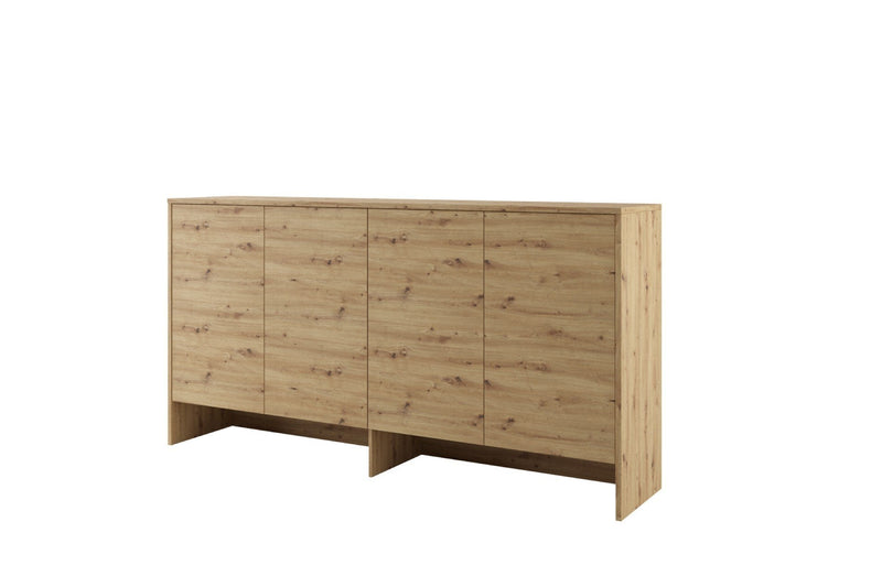 BC-06 Horizontal Wall Bed Concept 90cm With Storage Cabinet