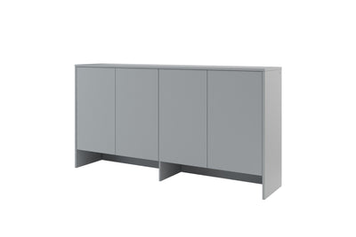 BC-06 Horizontal Wall Bed Concept 90cm With Storage Cabinet