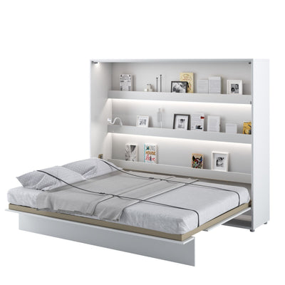 BC-14 Horizontal Wall Bed Concept 160cm With Storage Cabinet