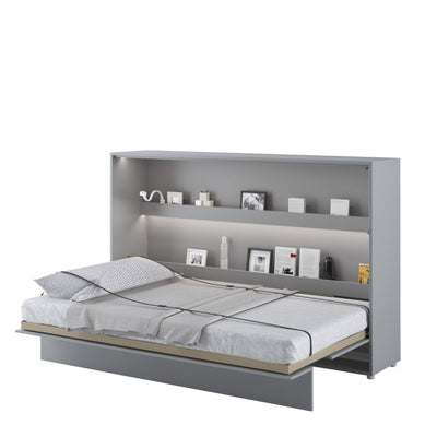 BC-05 Horizontal Wall Bed Concept 120cm With Storage Cabinet